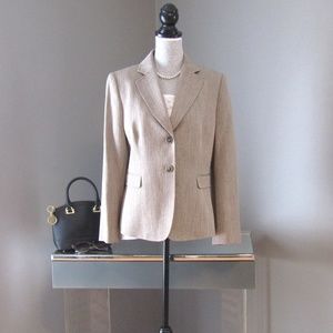Stresa ASL Petites Light Brown / Taupe Blazer 12P